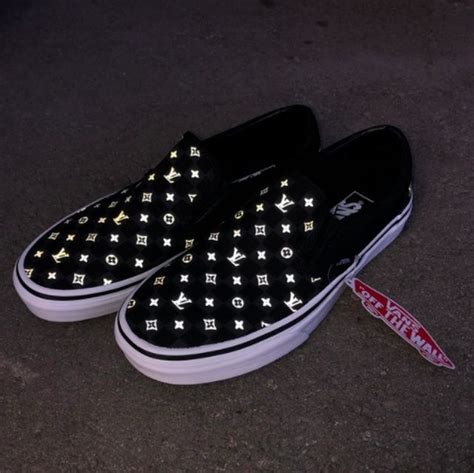 louis vuitton reflective vans|louis vuitton platform shoes.